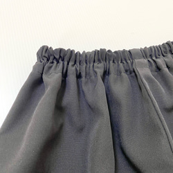 大人可愛いセレブ着物スカートフリーサイズ1点物黒留袖着物リメイクウエストゴムロングスカートフリーサイズ送料込み5722 9枚目の画像