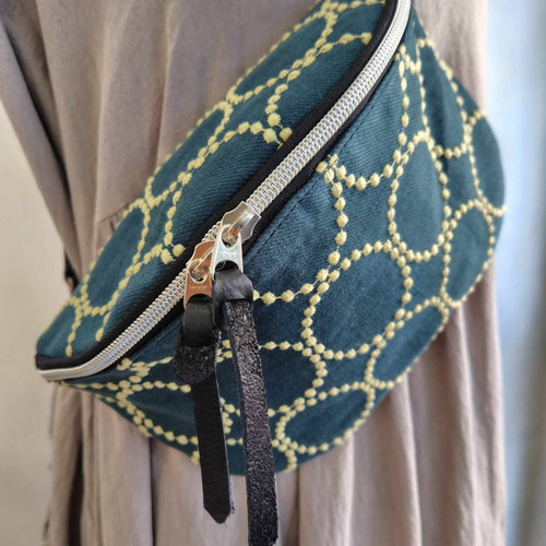 パ*リ様 ミナペルホネン/tambourine タンバリングリーン×クリーム/ボ ミナペルホネン/tambourine タンバリングリーン×クリーム/ボディー