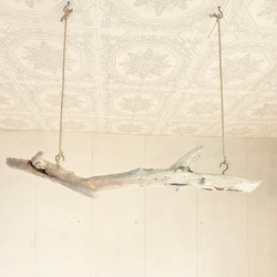 流木ハンガーラック　SARARA 　 ｜ハンギンググリーン　エアプランツ　カフェ/サロンインテリア 3枚目の画像