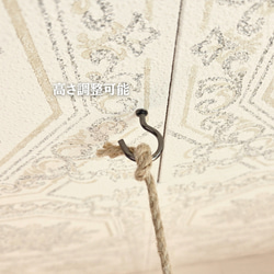 流木ハンガーラック　SARARA 　 ｜ハンギンググリーン　エアプランツ　カフェ/サロンインテリア 11枚目の画像