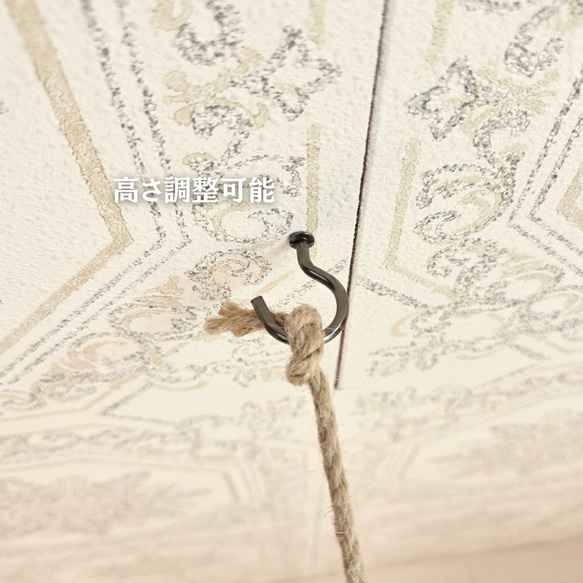 流木ハンガーラック　SARARA 　 ｜ハンギンググリーン　エアプランツ　カフェ/サロンインテリア 11枚目の画像