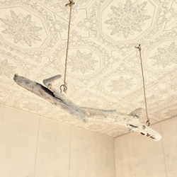 流木ハンガーラック　SARARA 　 ｜ハンギンググリーン　エアプランツ　カフェ/サロンインテリア 5枚目の画像