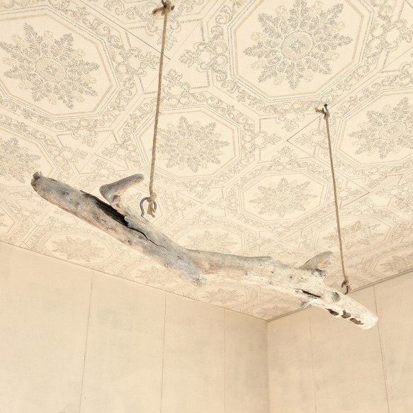 流木ハンガーラック　SARARA 　 ｜ハンギンググリーン　エアプランツ　カフェ/サロンインテリア 5枚目の画像