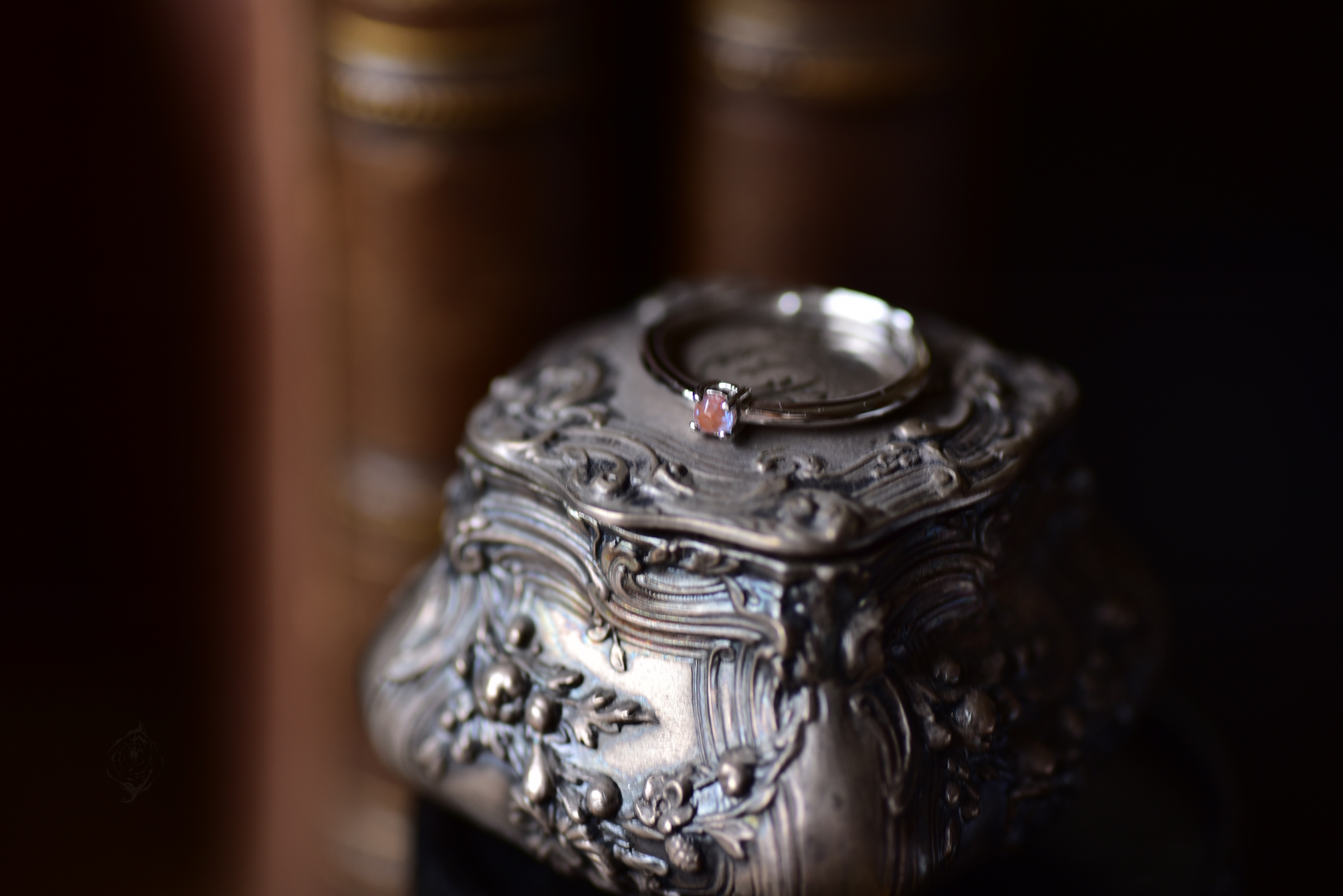 stacking：アンティーク サフィレット｜シルバーカラー リング （sterling silver）