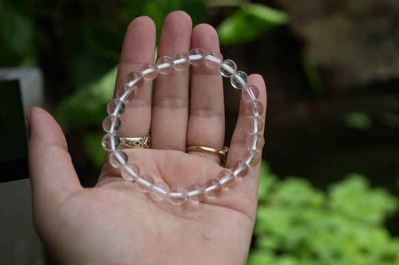 透明天使★フェナカイト ブレスレット2130 7枚目の画像