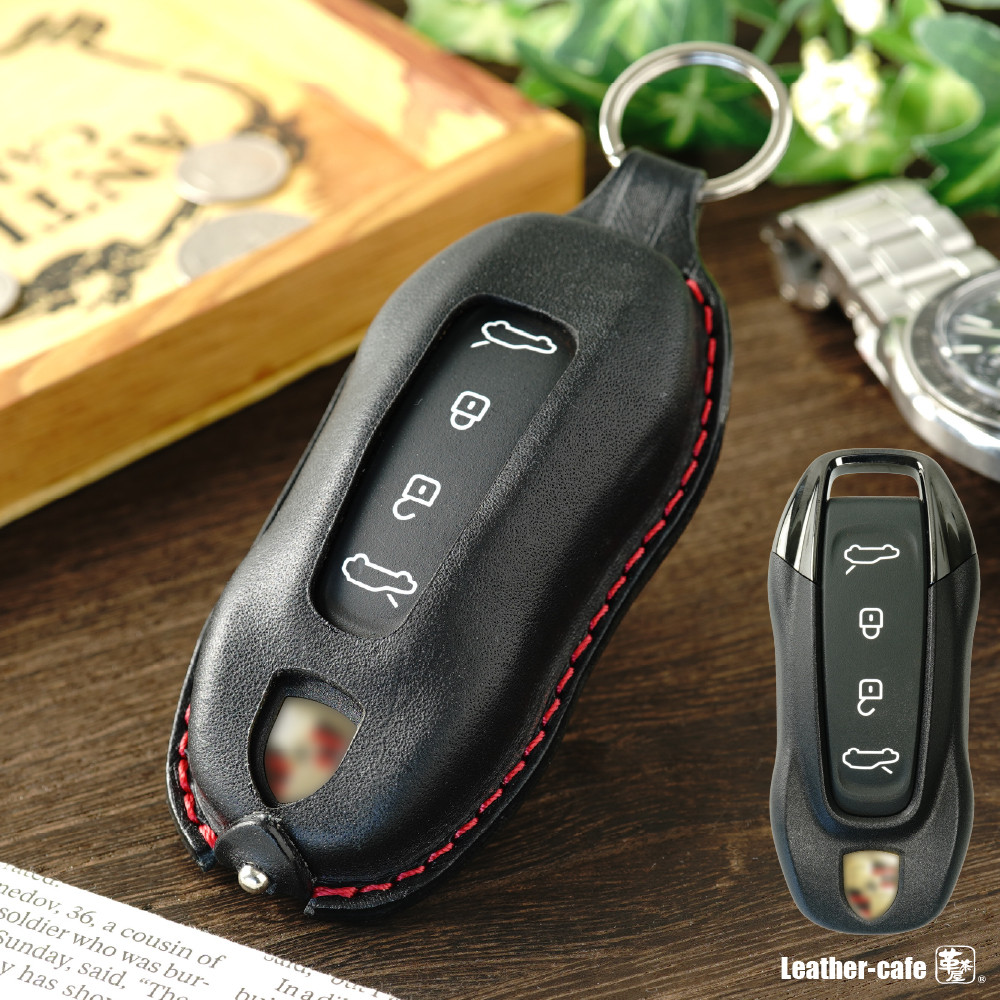 ポルシェ Porsche専用 スマートキーケース マカンEV マカン エレクトロ 本革 レザー【porsche-c】 5,544円