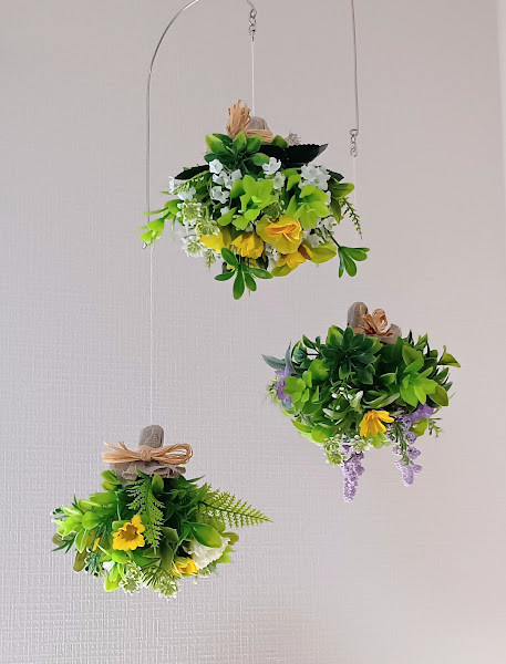 空中ブーケ　モビール