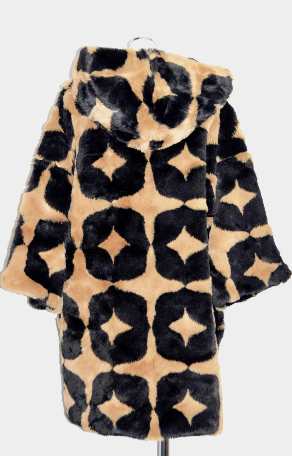 【HIGH GRADE PRODUCTS】MONOGRAM FUR COAT(beige)コート　ベージュ　シンプル