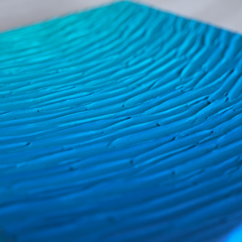 海のグラデーション】キャンバスアート 抽象画 ブルー 原画（M-#88