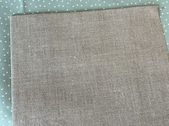 新入荷！クリスマスキット！『DMC製  刺しゅうキット クリスマス　生成り地』～図案・刺しゅう糸・布・針セット～ 5枚目の画像