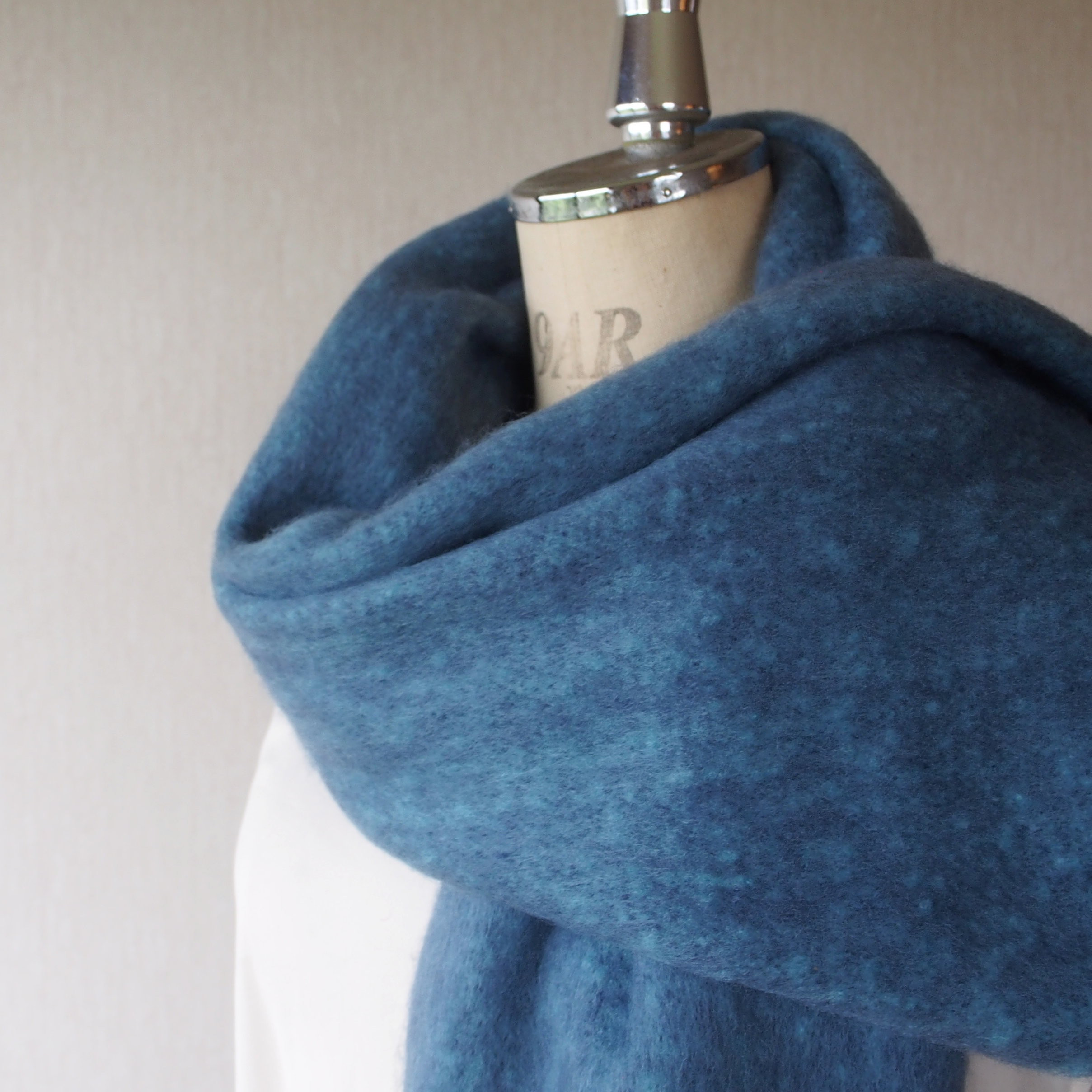 【マシュマロの様な柔らかさ】バルキーニット・ロングマフラー・バジェット