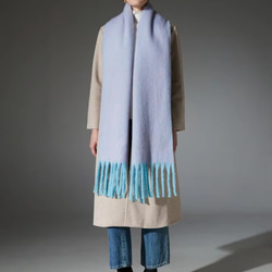 【マシュマロの様な柔らかさ】バルキーニット・ロングマフラー・ココブランド 7枚目の画像