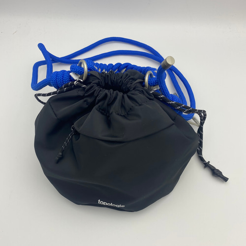 topologie トポロジー ショルダーバッグ バケット型 鞄 ブラック