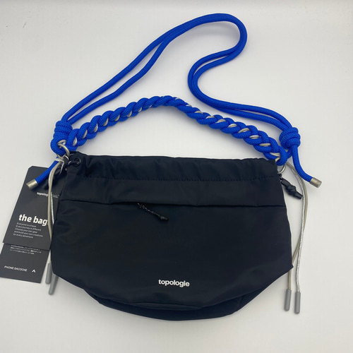 topologie トポロジー ショルダーバッグ バケット型 鞄 ブラック