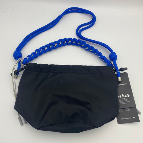 topologie トポロジー ショルダーバッグ バケット型 鞄 ブラック