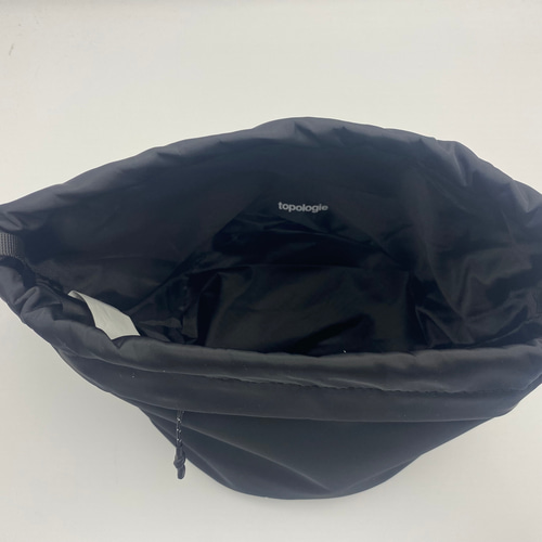 topologie トポロジー ショルダーバッグ バケット型 鞄 ブラック