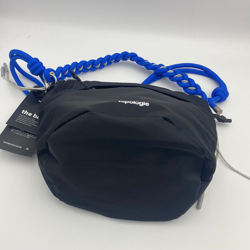 topologie トポロジー ショルダーバッグ バケット型 鞄 ブラック