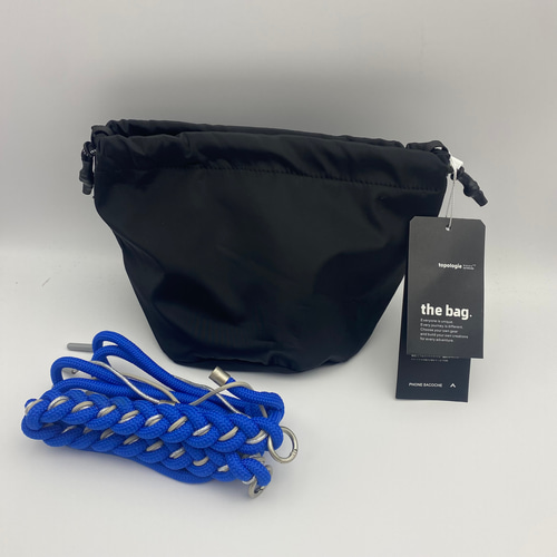 topologie トポロジー ショルダーバッグ バケット型 鞄 ブラック