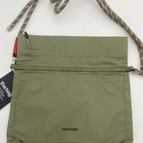 Topologie トポロジー ショルダーバッグ サコッシュ ポーチ グリーン