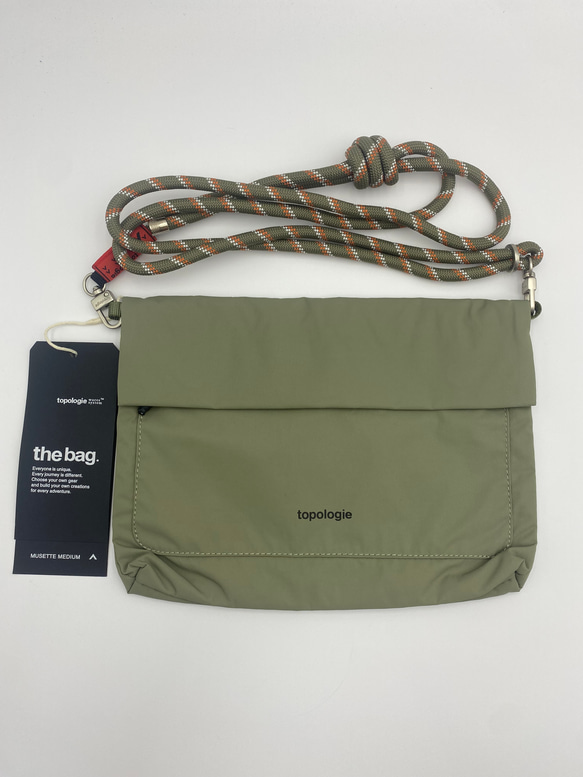 Topologie トポロジー ショルダーバッグ サコッシュ ポーチ グリーン