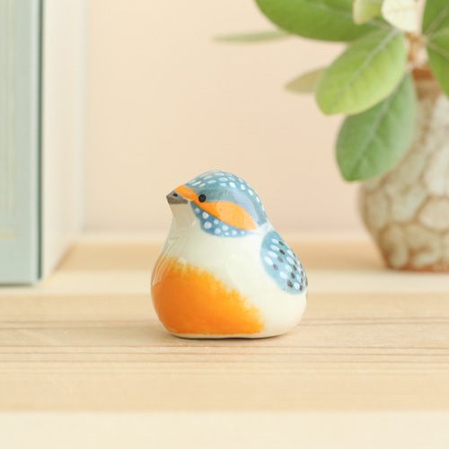 陶土のカワセミ 小鳥の置物 その他インテリア雑貨 陶ノ鳥ひよこや 通販