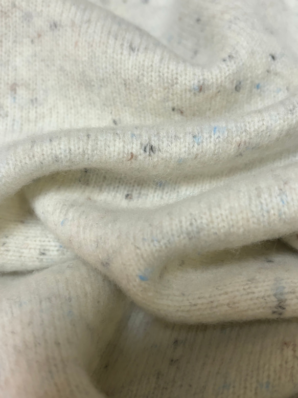 ◇4color【柔らか フード 無縫製 シームレス ニット ウール100%】長袖 T-00011 19枚目の画像