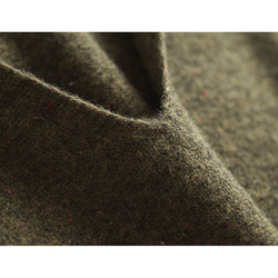 ◇4color【柔らか フード 無縫製 シームレス ニット ウール100%】長袖 T-00011 10枚目の画像