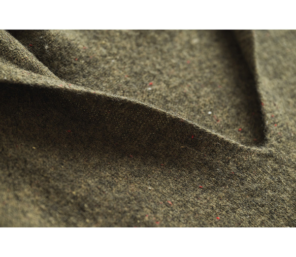 ◇4color【柔らか フード 無縫製 シームレス ニット ウール100%】長袖 T-00011 11枚目の画像