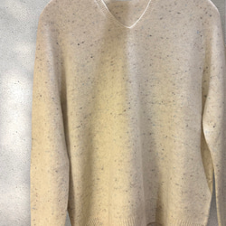 ◇4color【柔らか フード 無縫製 シームレス ニット ウール100%】長袖 T-00011 18枚目の画像