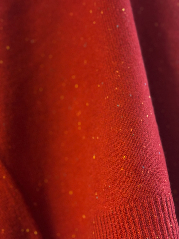 ◇4color【柔らか フード 無縫製 シームレス ニット ウール100%】長袖 T-00011 17枚目の画像