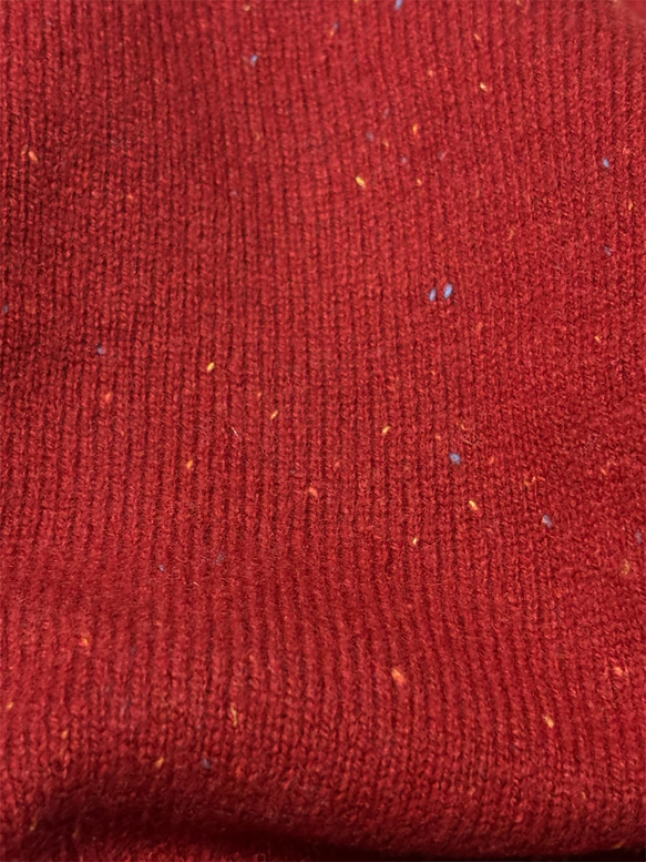 ◇4color【柔らか フード 無縫製 シームレス ニット ウール100%】長袖 T-00011 16枚目の画像