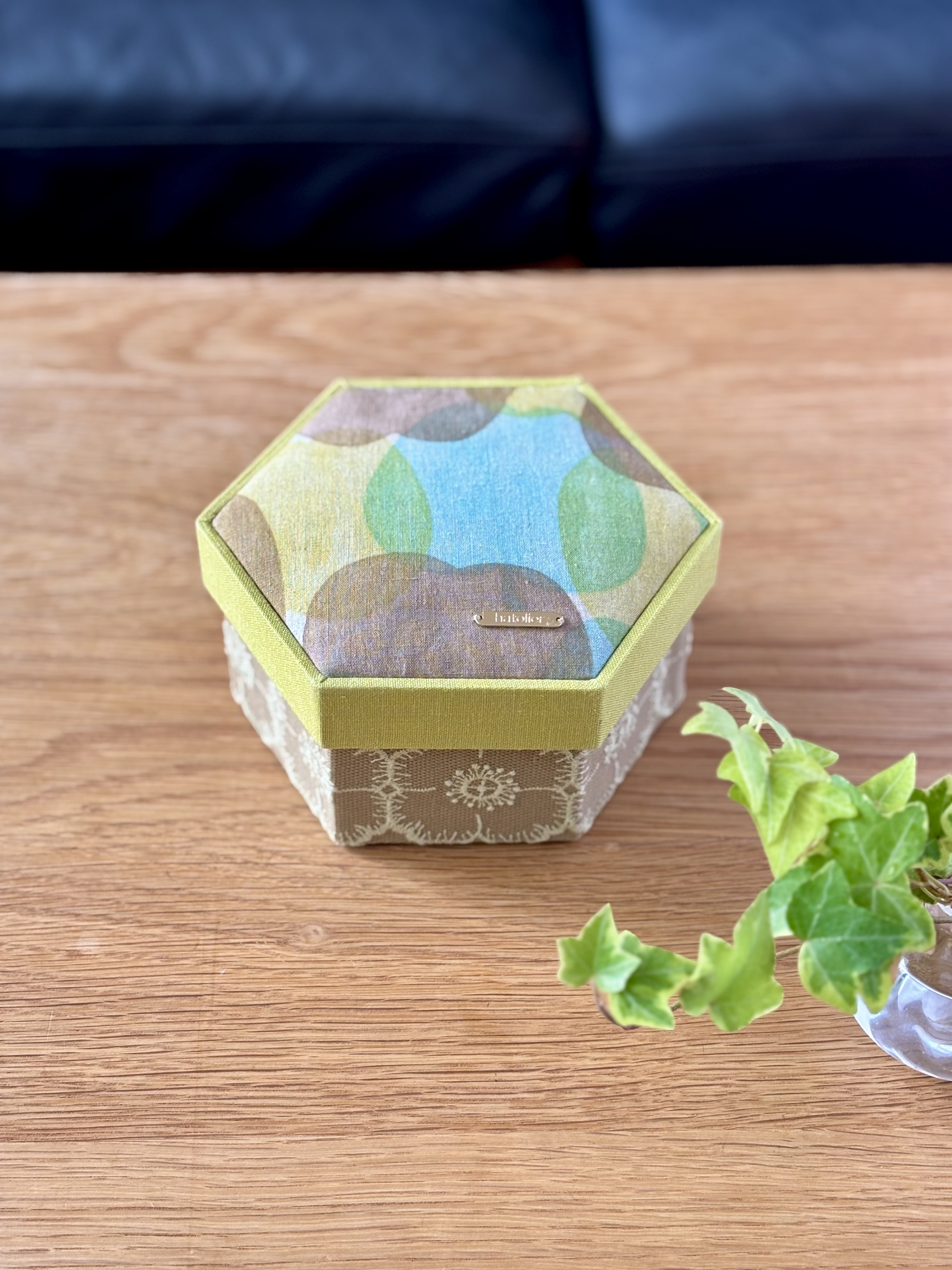 “rokka box（ロッカボックス）”  pomme ミナペルホネンの生地使用