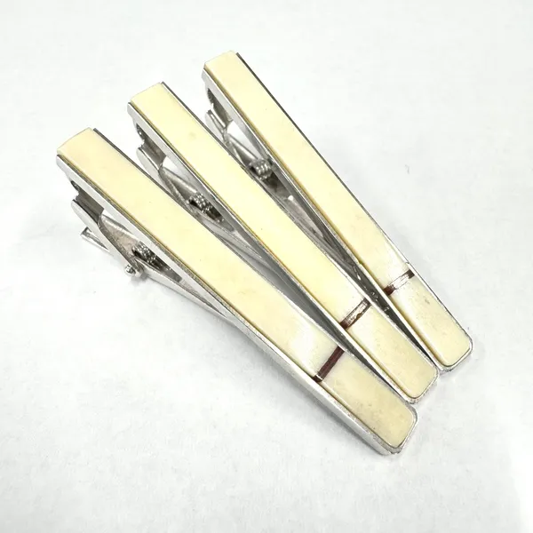 【本象牙】タイピン Hセット（No.ZR5_TPH）