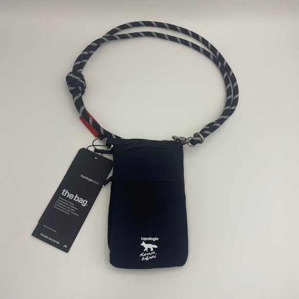 MaisonKitsunex Topologieトポロジー ミニショルダーバッグ ブラック