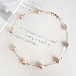 エジソンパール 淡水真珠 セミラウンド アボカドカラーの1粒