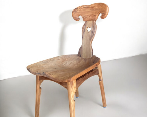 今月の1点もの | 悠久の銘木 屋久杉の椅子 インテリアになる家具