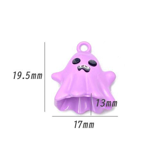 金属チャーム おばけ オバケ ゴースト ハロウィン お化け チャーム