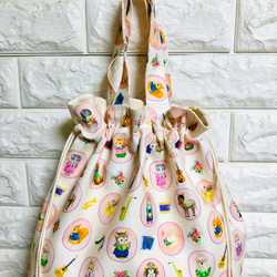 りりー様オーダー品　ユキエモン　トートバッグ　ハンドメイド りりー様オーダー品 ユキエモン トートバッグ ハンドメイド