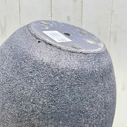 アンティーク セメントポット ブラック L 4枚目の画像