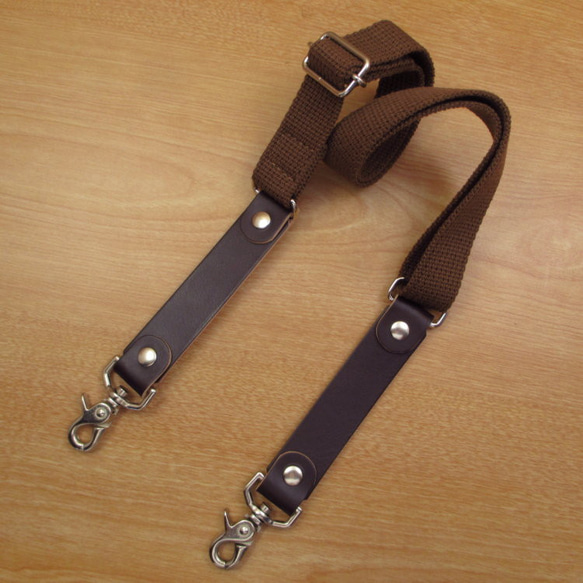 本革　手縫い　フタ付き　７丁シザーケース　(ダークブラウン×ダークグリーン)　SCA-44/CDA 7枚目の画像