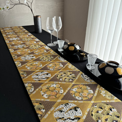 ランチョンマット(高級正絹袋帯リメイク)新品未使用 ◼︎51◼︎一点物 正絹 高級袋帯 春色 ランチョンマット4枚セット【帯