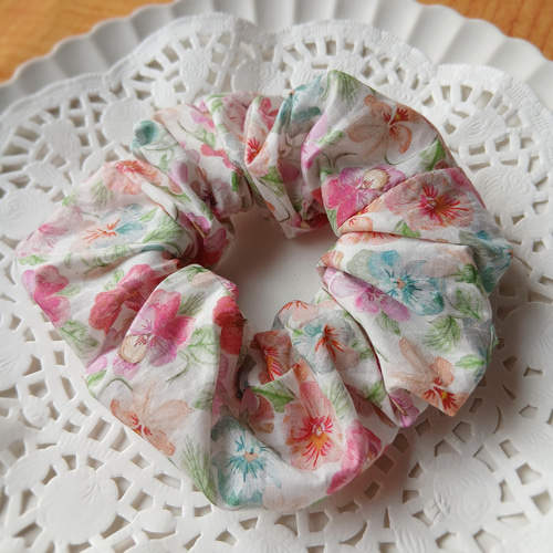 柄違い組み替え可能◎】4WAYで楽しむ♪ リバティプリントのヘア