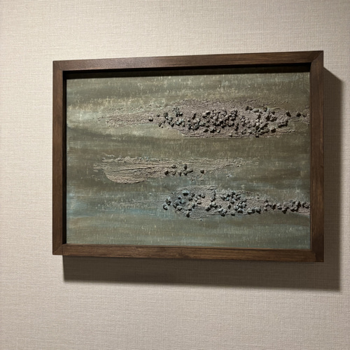 テクスチャーアート　絵画 額付 テクスチャーアート 〜 みなも 〜 絵画 R.art 通販 19926286