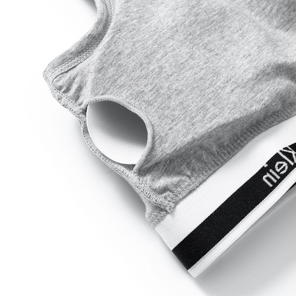 Calvin Klein カルバンクラインスポーツブラ&ショーツ / 上下セット 灰色　Mサイズ 6枚目の画像