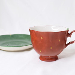 森のいちごのカップ＆ソーサー 10枚目の画像