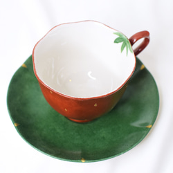 森のいちごのカップ＆ソーサー 6枚目の画像