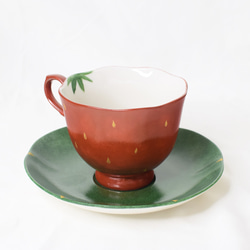 森のいちごのカップ＆ソーサー 4枚目の画像