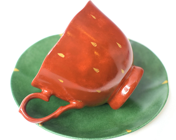 森のいちごのカップ＆ソーサー 7枚目の画像