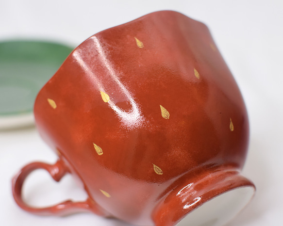 森のいちごのカップ＆ソーサー 8枚目の画像