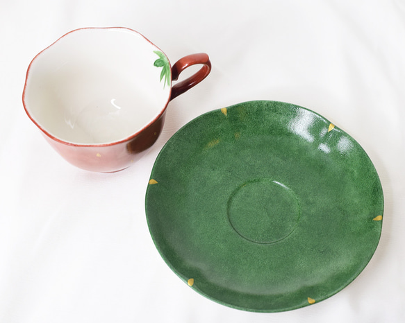 森のいちごのカップ＆ソーサー 12枚目の画像